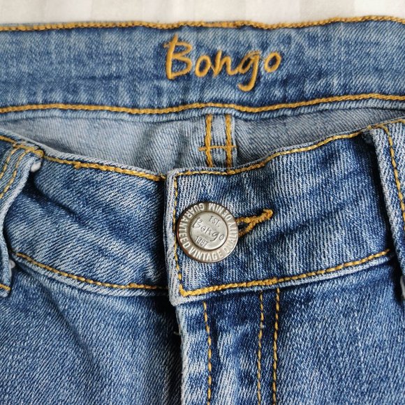 Bongo Stretch Denim Cropped Jeans Capris - Picture 5 of 7